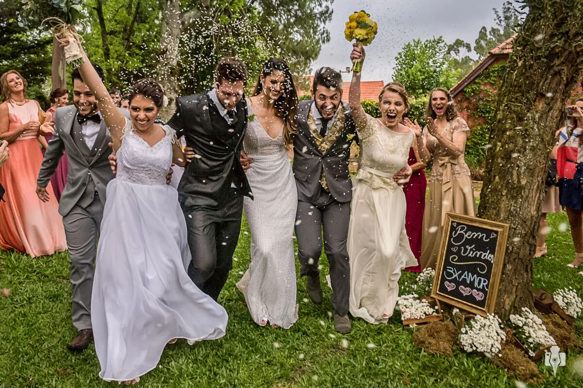 Casamento na Barra do Ribeiro | Casamento Triplo | Fotografo casamento, Gramado, Serra Gaúcha, Beth Esquinatti e Nei Bernardes